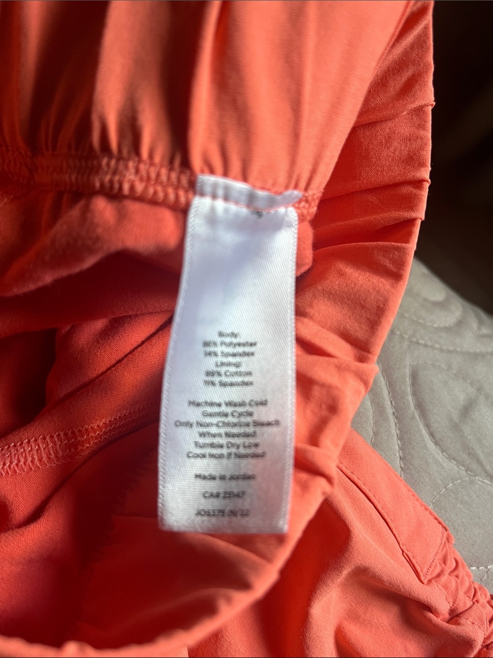 Talbots coral Active Skort with Wide Waistband - Picture 4 of 5
